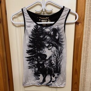 Wolf Graphic Tank Top